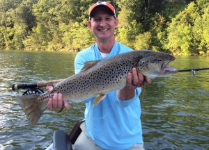 Damion's 28 inch South Holston River Brown Trout