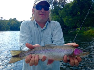 Jim's 18 inch Watauga rainbow